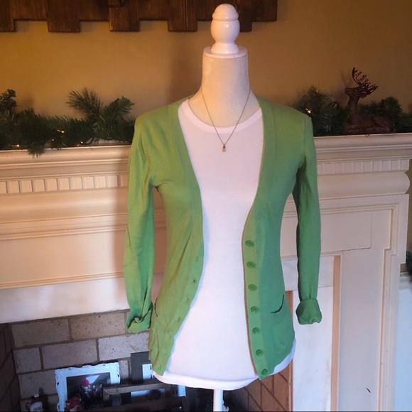 Anthropologie Sweaters - | Anthropologie | Green Cardigan